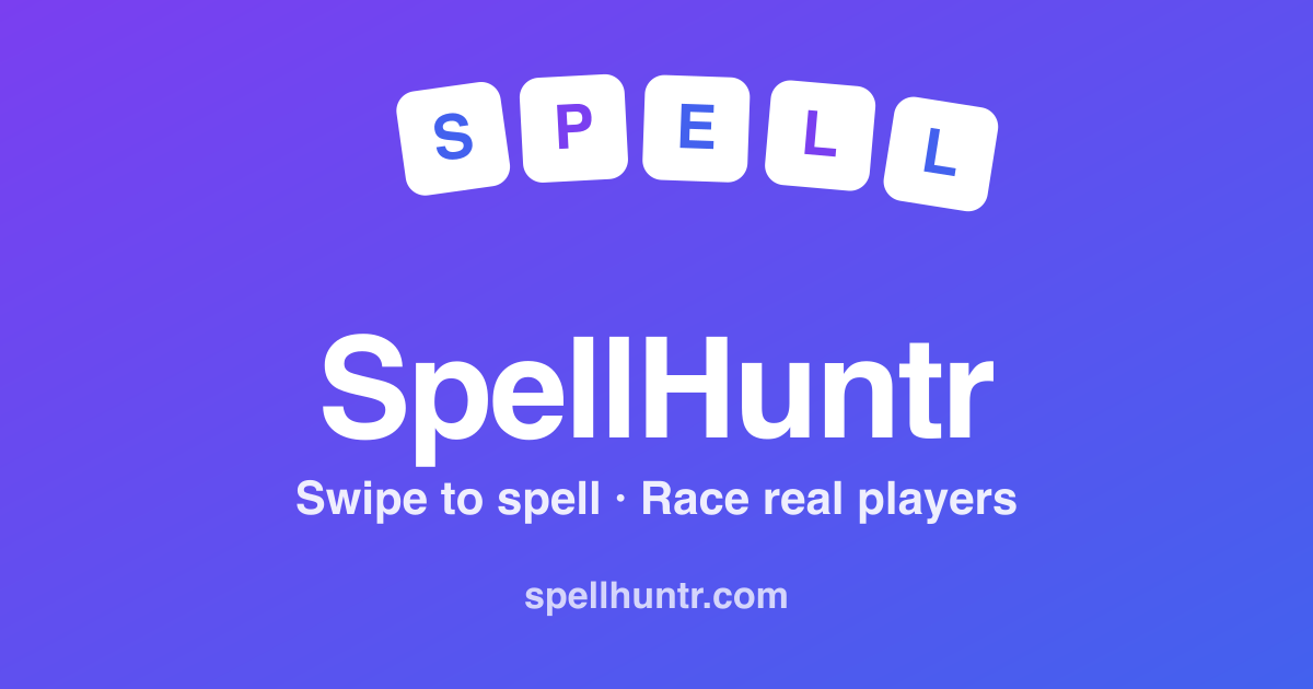 SpellHuntr preview 1